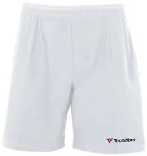 Tecnifibre Mens Stretch Tennis Shorts - White