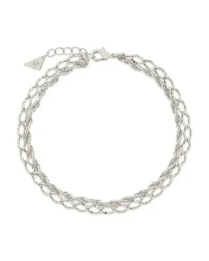 Tessa Layered Chain Anklet