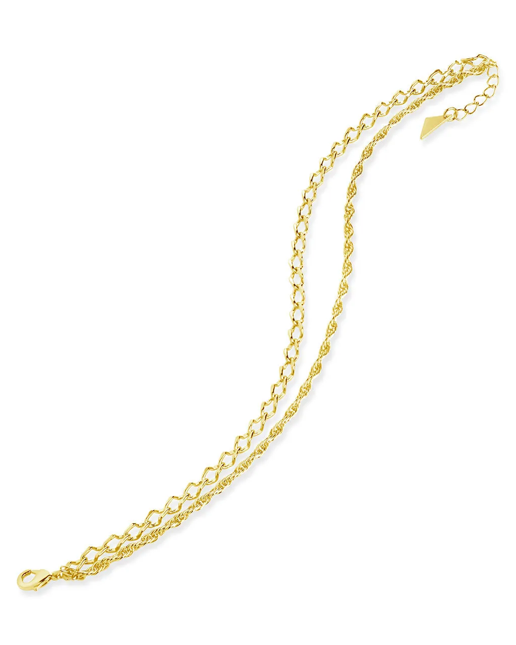 Tessa Layered Chain Anklet