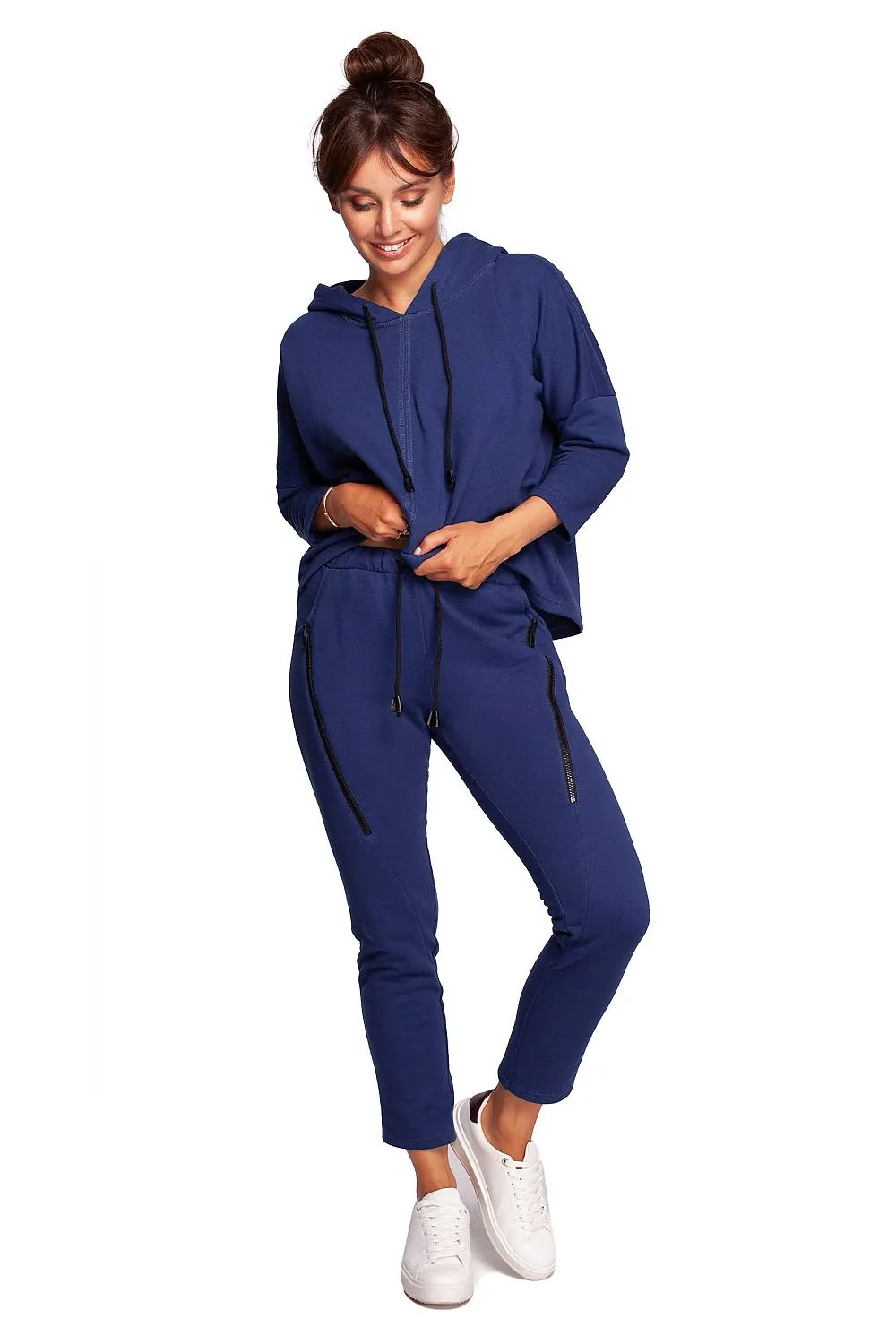 Textured Knit Relaxed Pants