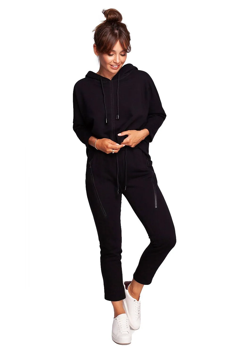 Textured Knit Relaxed Pants