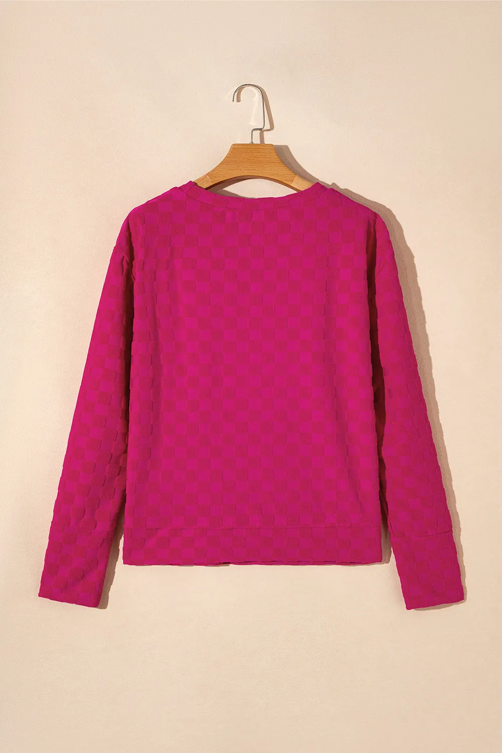 Textured Thumbhole Sleeve Top