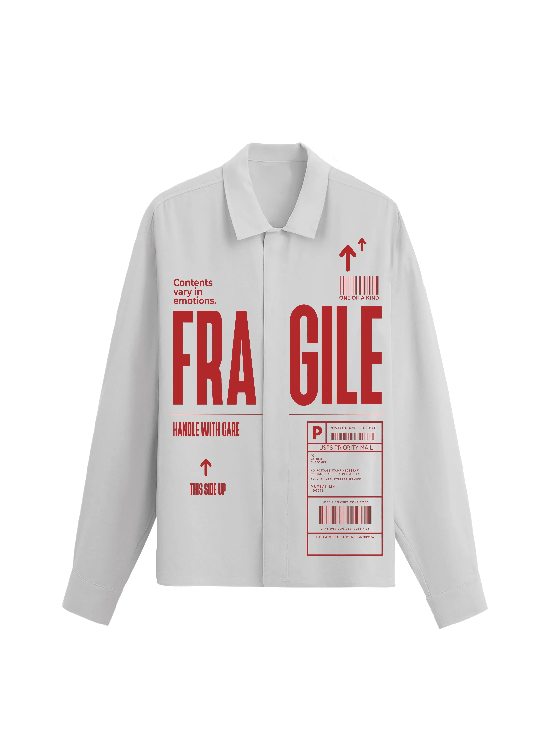 The Fragile Shirt - Men (White)
