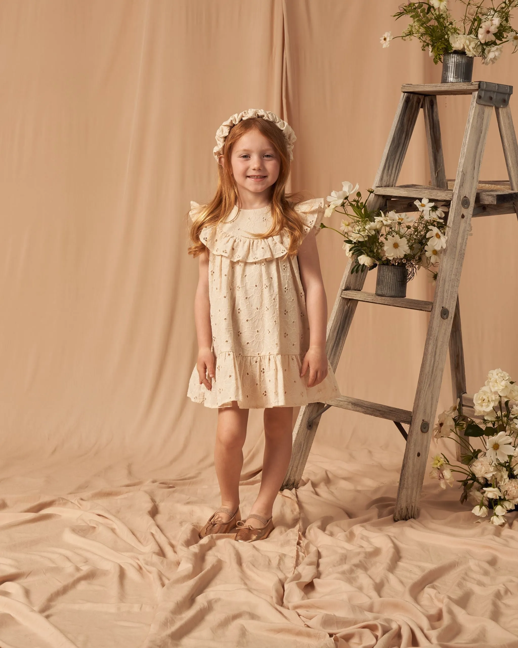 The Sienna Dress by Noralee - Daisy Eyelet - BABY