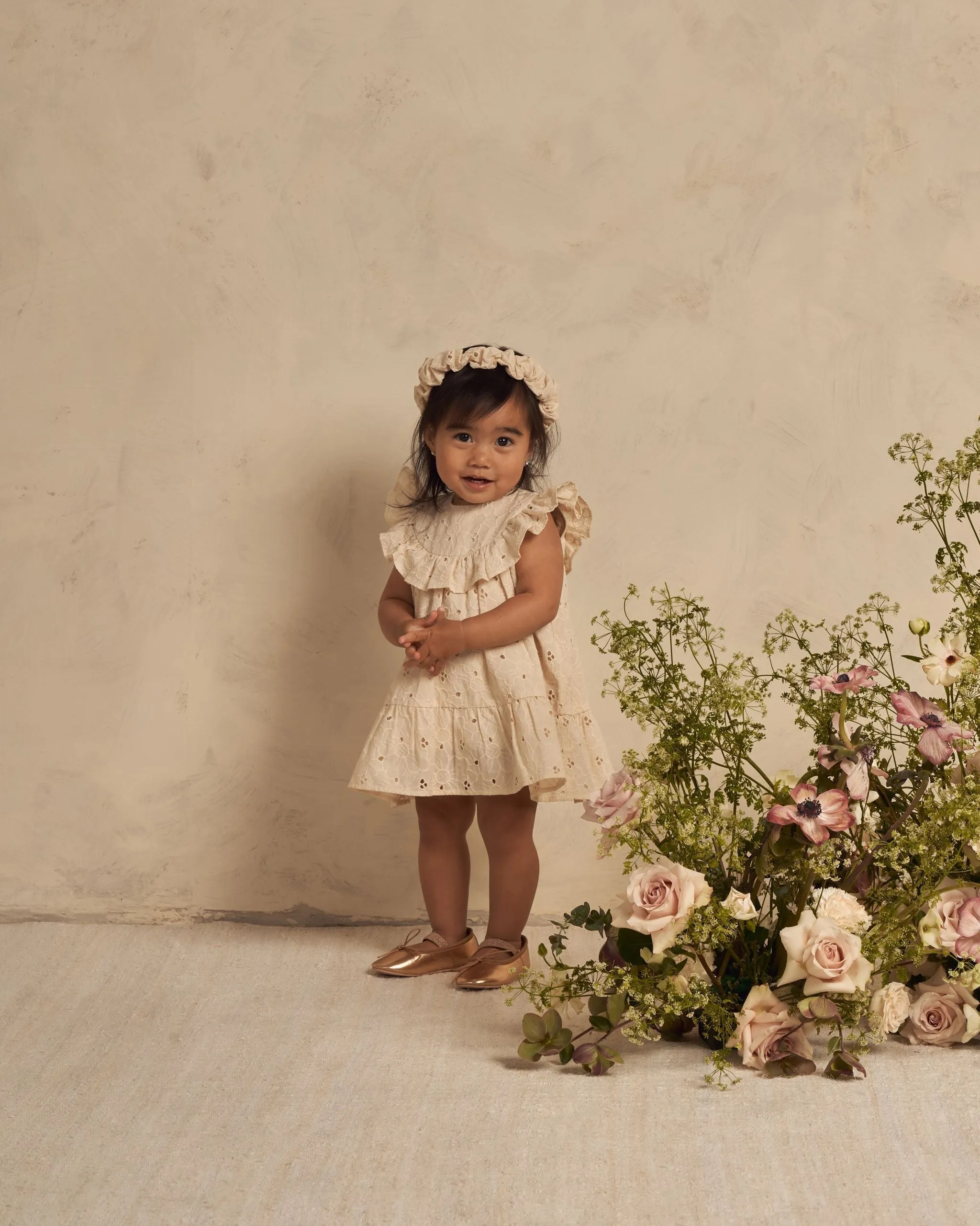 The Sienna Dress by Noralee - Daisy Eyelet - BABY