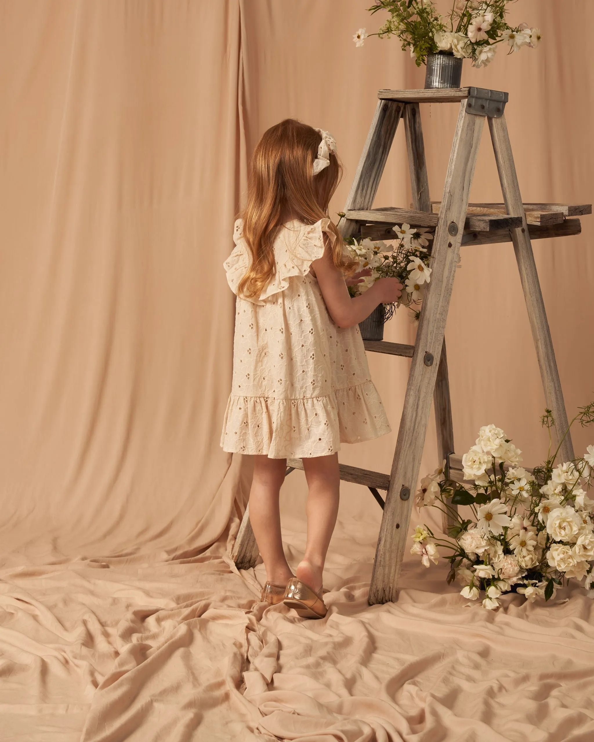 The Sienna Dress by Noralee - Daisy Eyelet - BABY