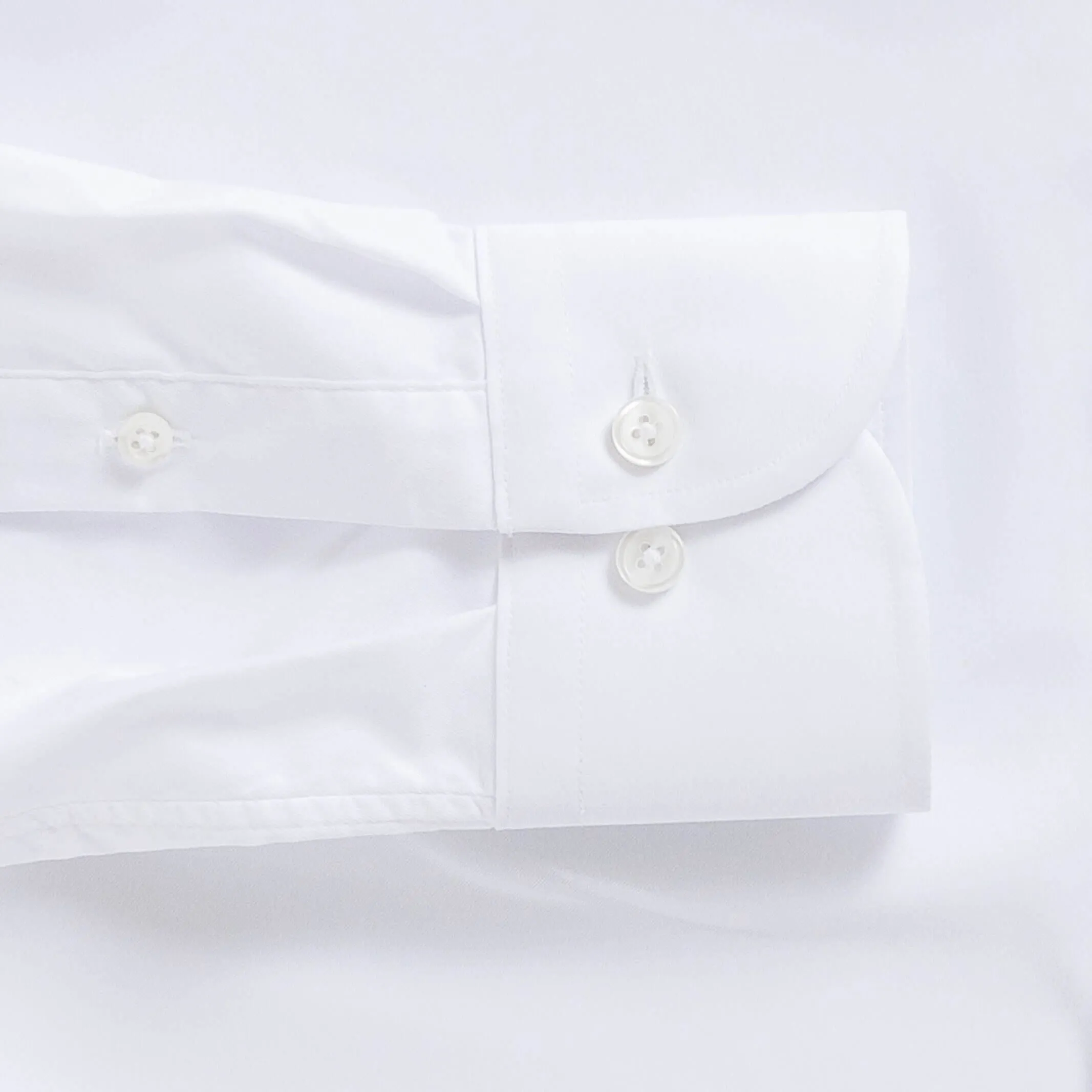 The White Canon Performance Twill Custom Shirt