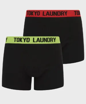 TOKYO LAUNDRY MARTHEM 2PK BOXERS POPPY RED