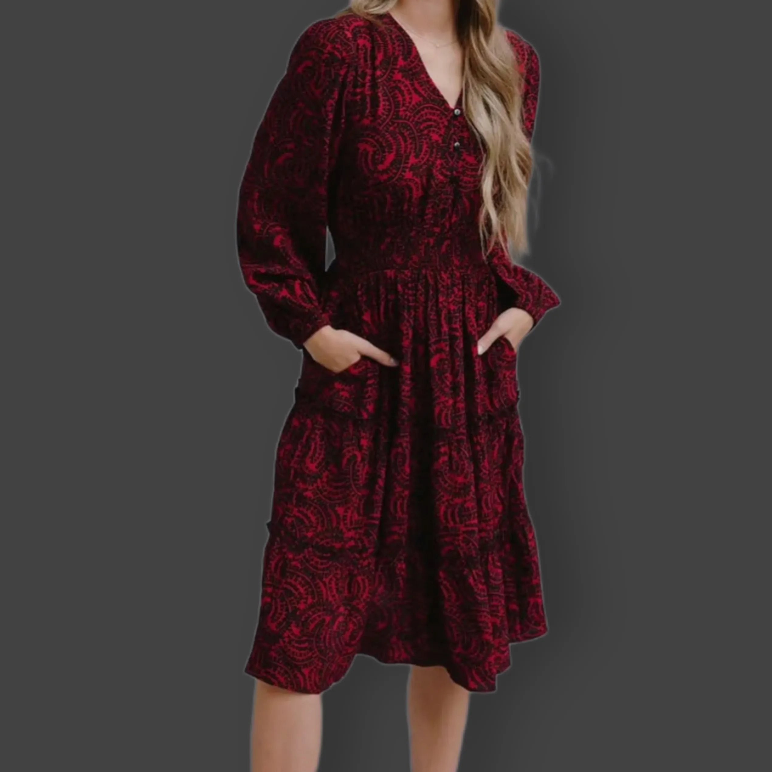 Tori Midi Dress - Medium