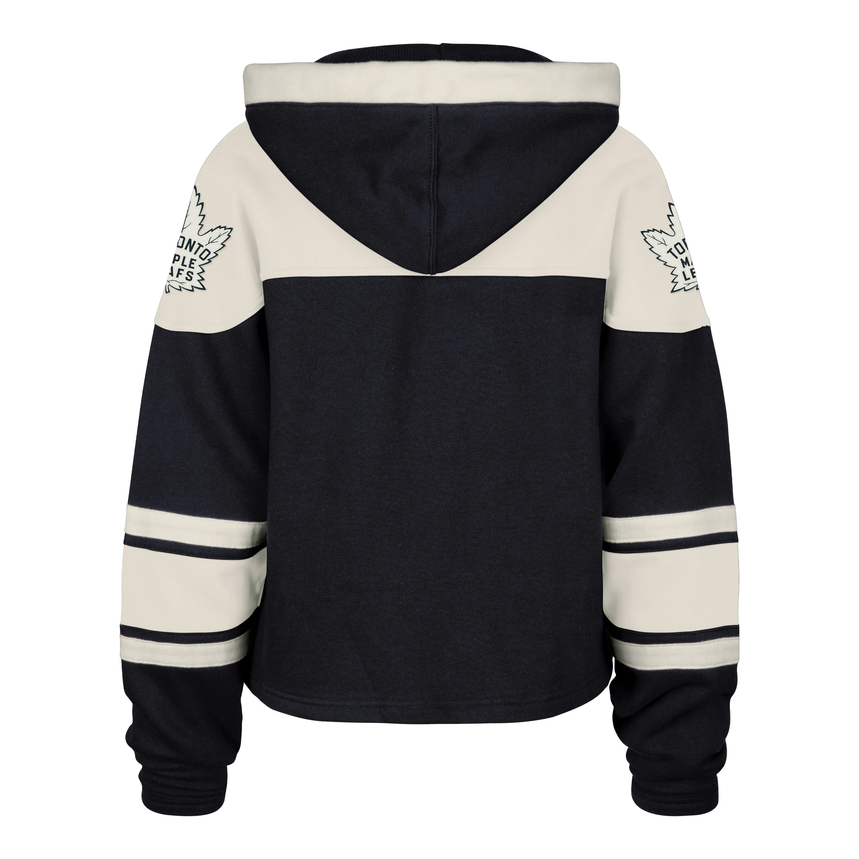 TORONTO MAPLE LEAFS VINTAGE CROPPED SUPERIOR '47 LACER HOOD WOMENS