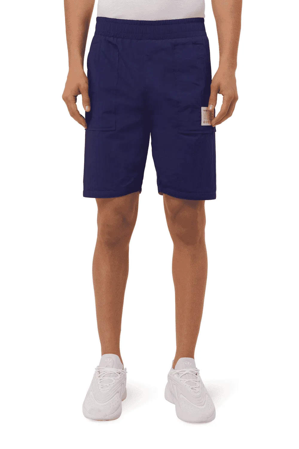 TRIBE OF 6 ACE RECYCLED CRINKLE NYLON REVERSIBLE SHORTS