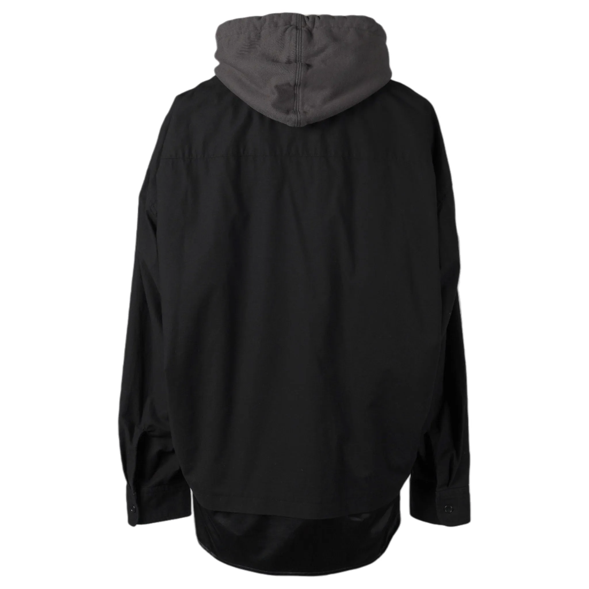 TRIPLE LAYERED SHIRT / BLACK