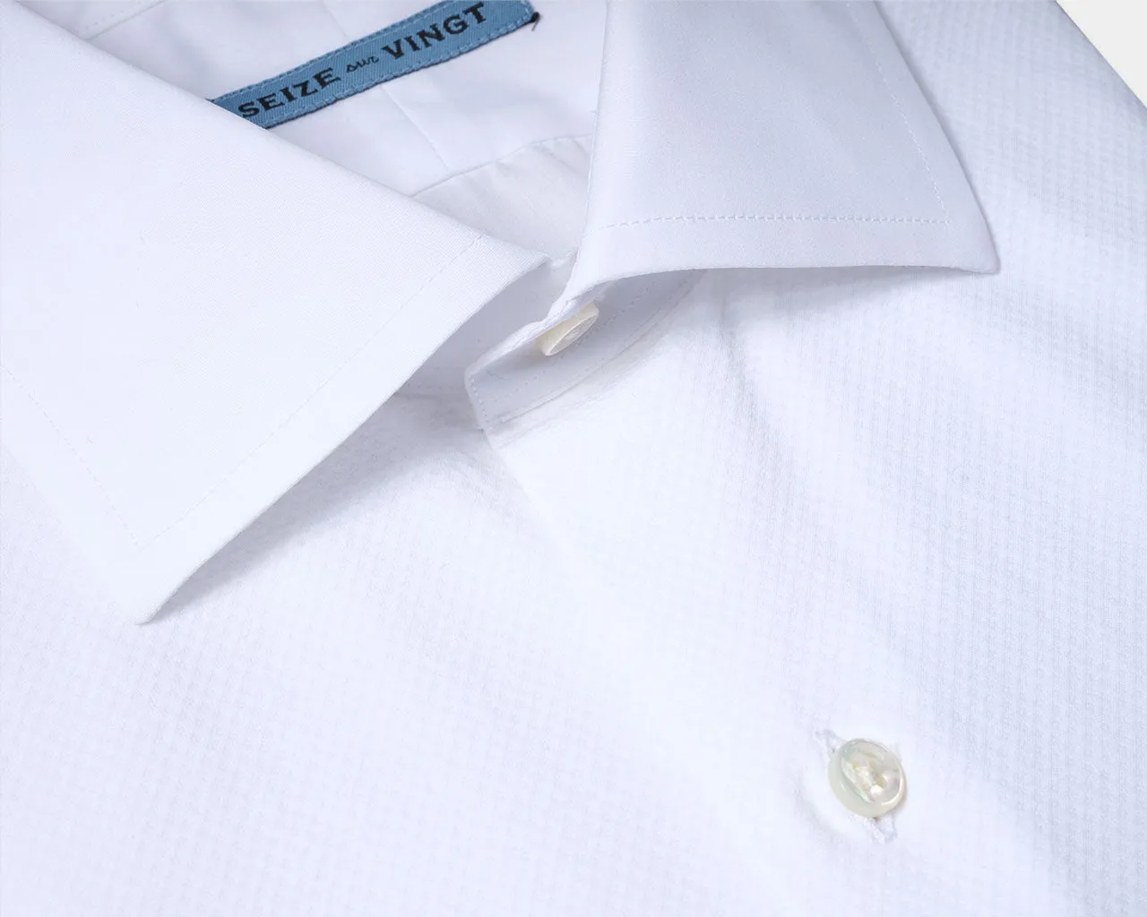 Tuxedo Shirt Piquet Front
