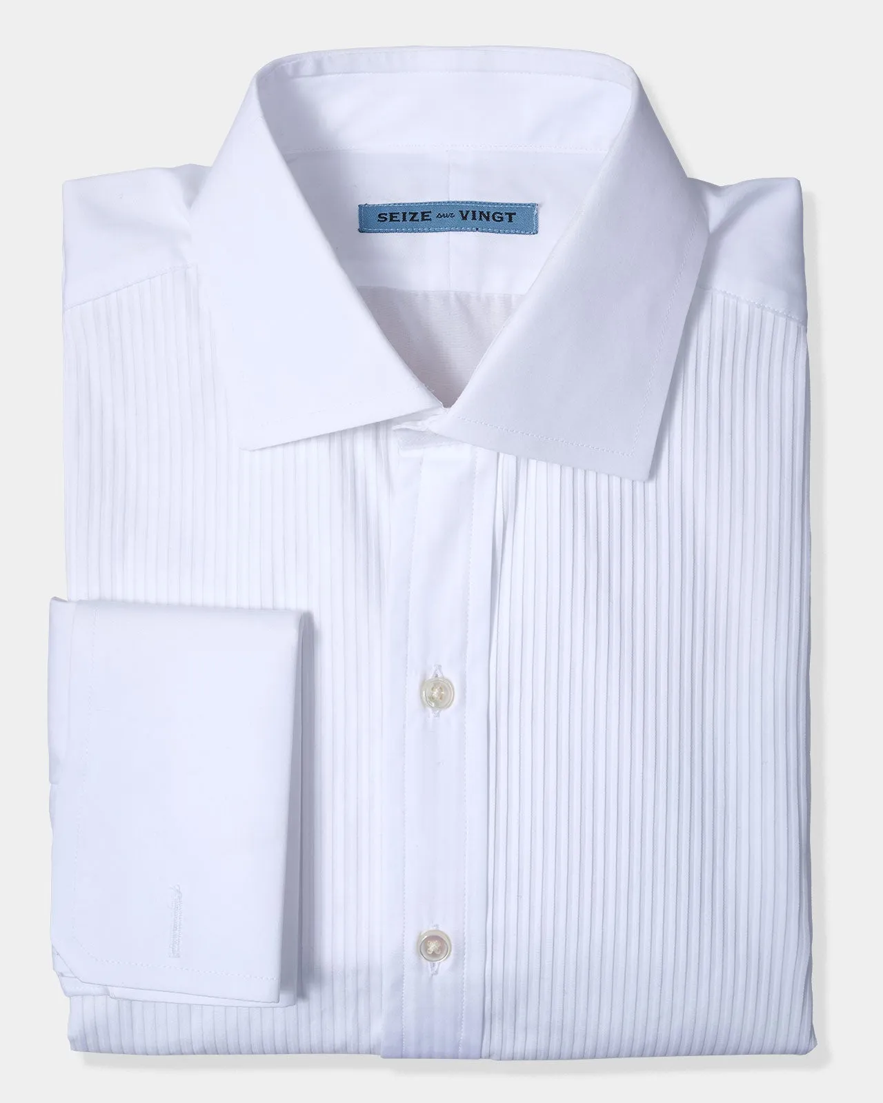 Tuxedo Shirt Plisse Front