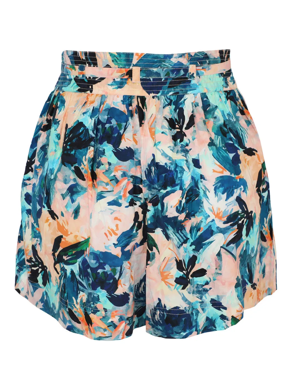 Ulla Johnson Rowan Short in Delphinium