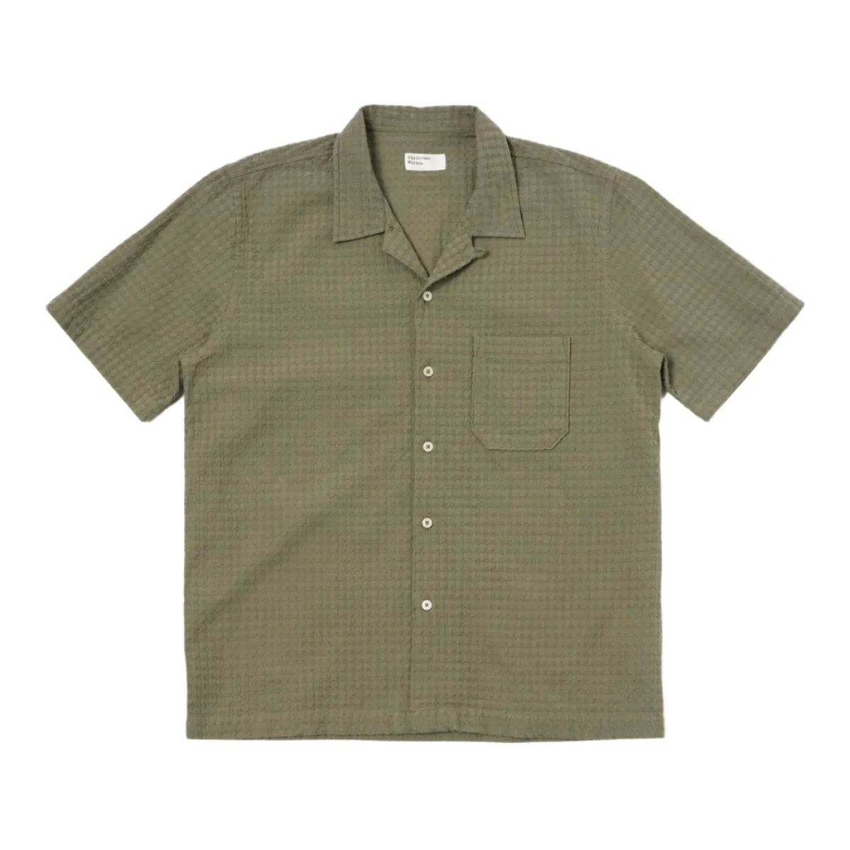 Universal Works Delos Road Shirt Olive