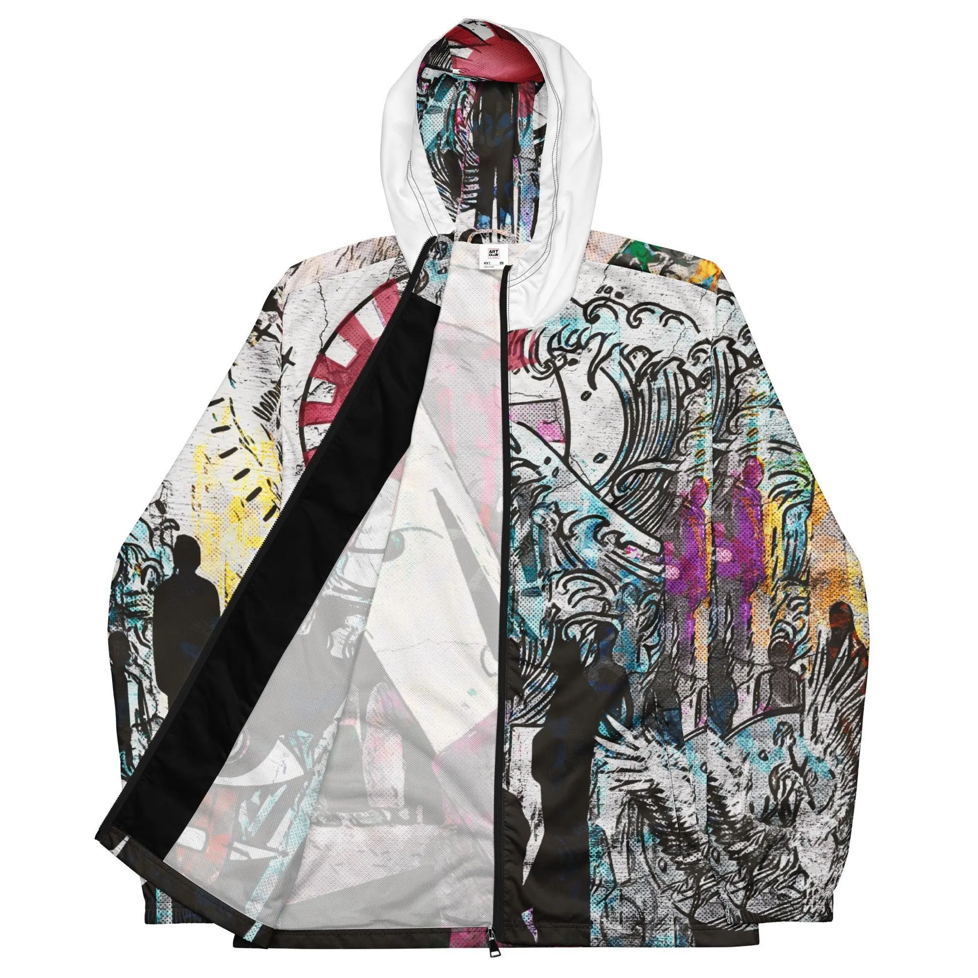 URBAN MYTHOS Graffiti Windbreaker