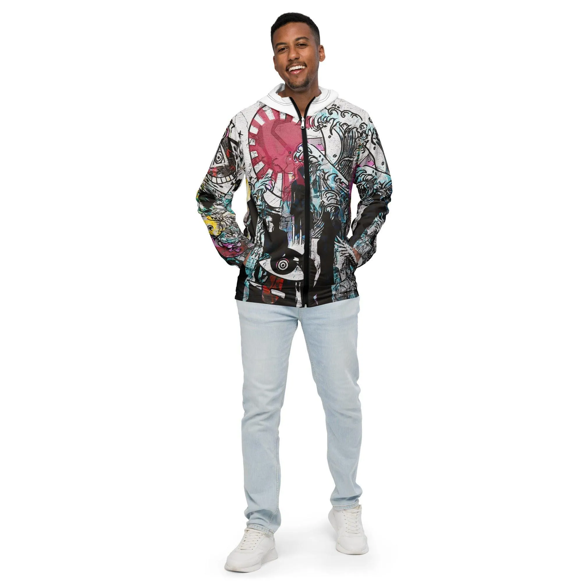 URBAN MYTHOS Graffiti Windbreaker