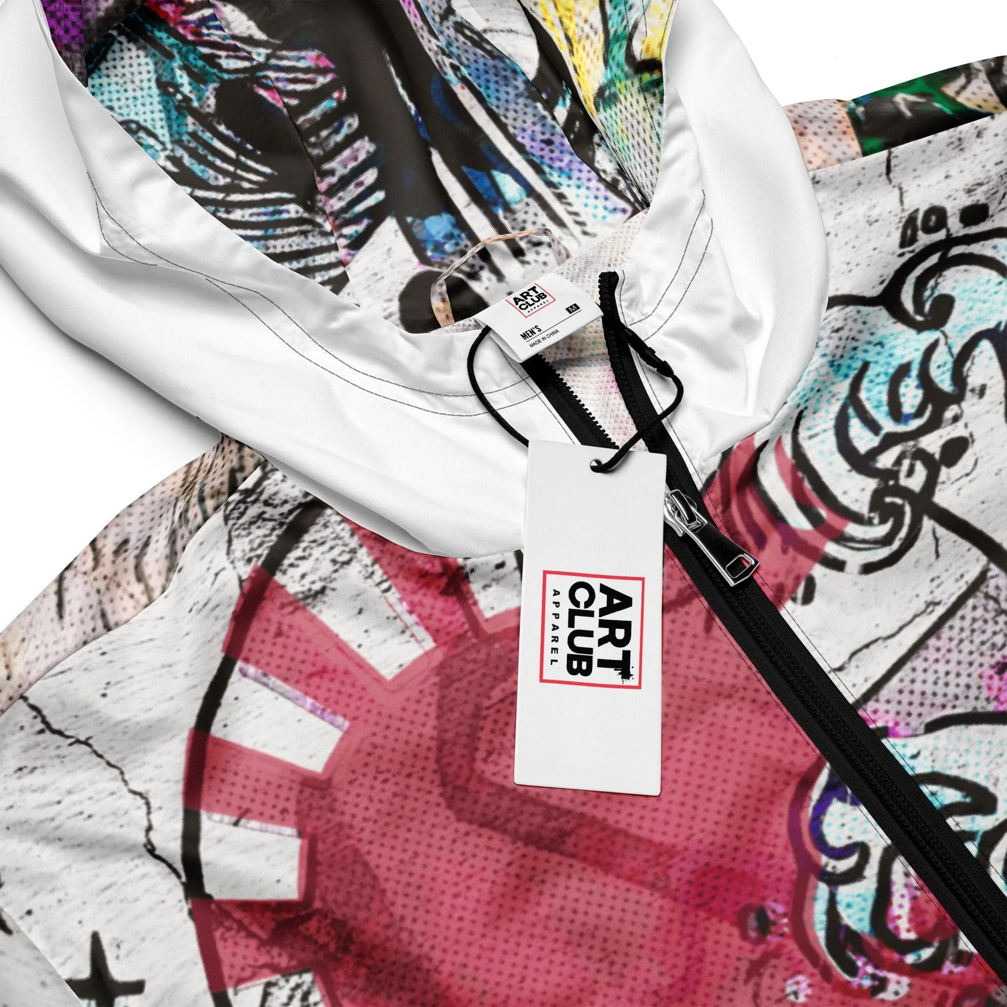 URBAN MYTHOS Graffiti Windbreaker