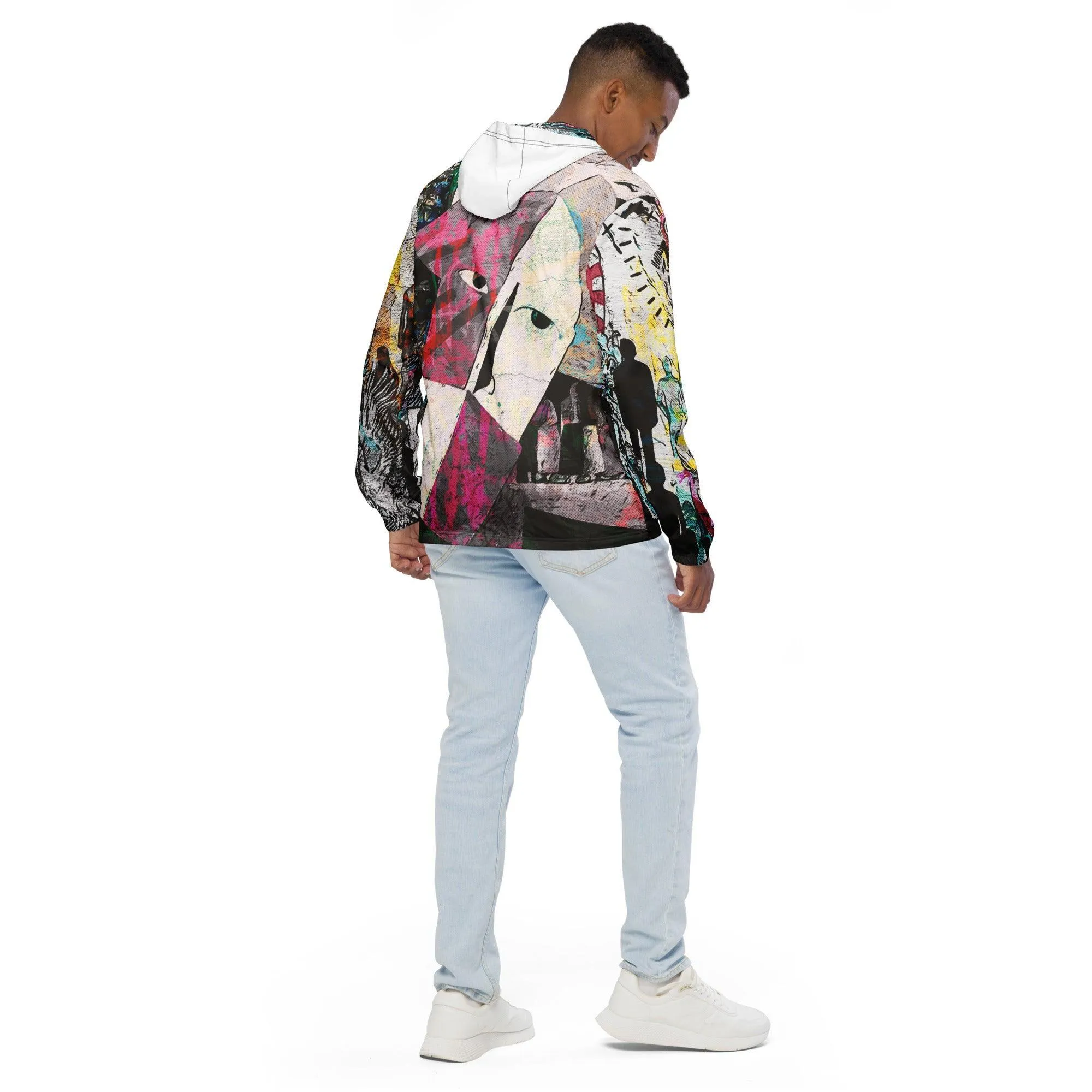 URBAN MYTHOS Graffiti Windbreaker