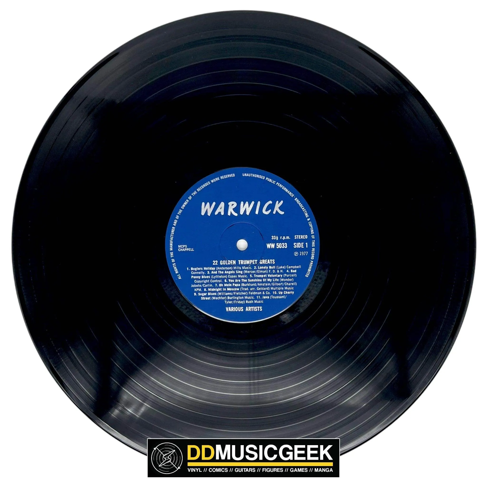 Various: 22 Golden Trumpet Greats (LP)
