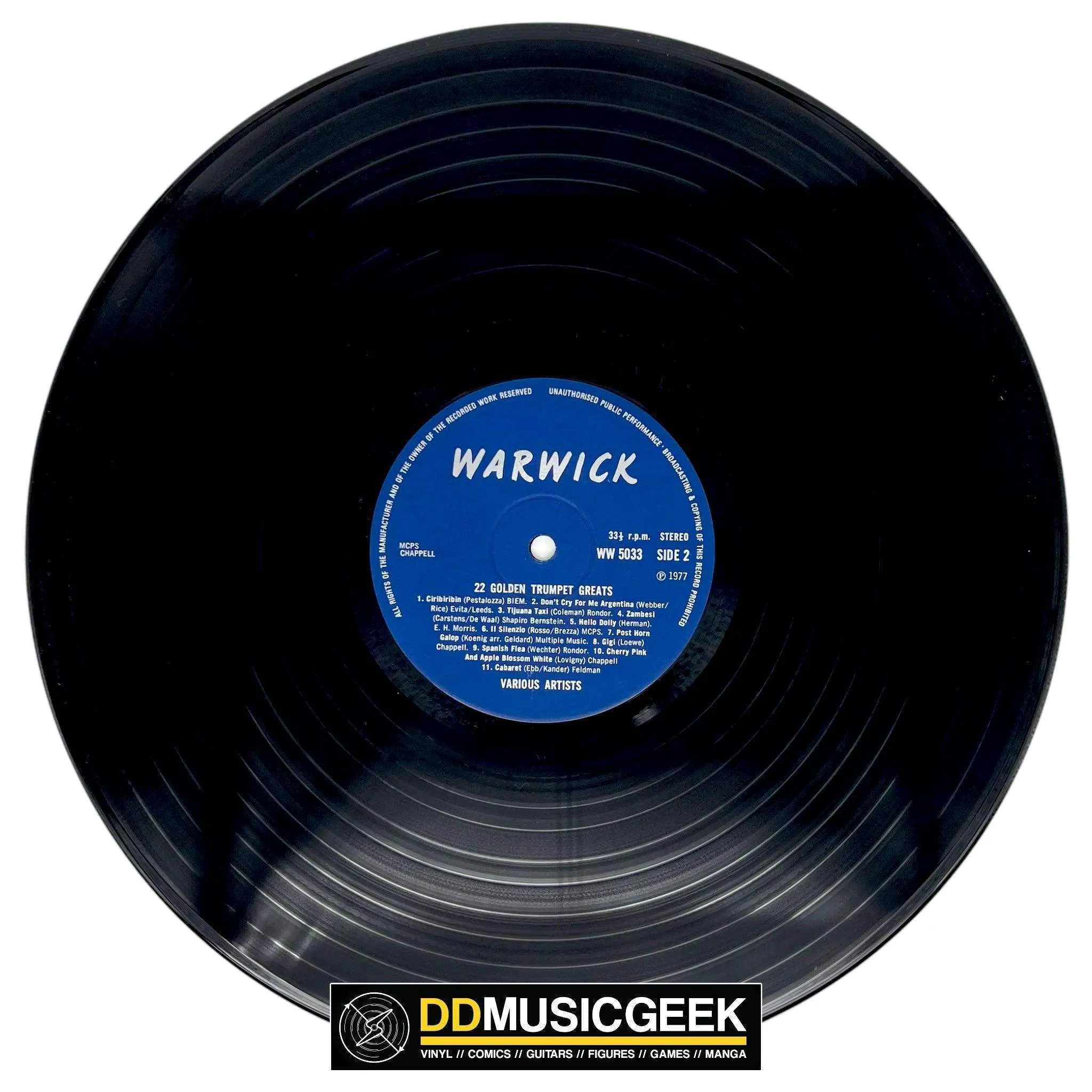 Various: 22 Golden Trumpet Greats (LP)