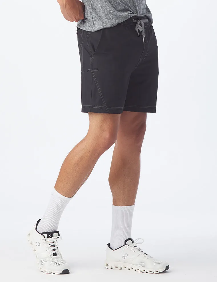 Versatility Short 5": Black w/ Liner