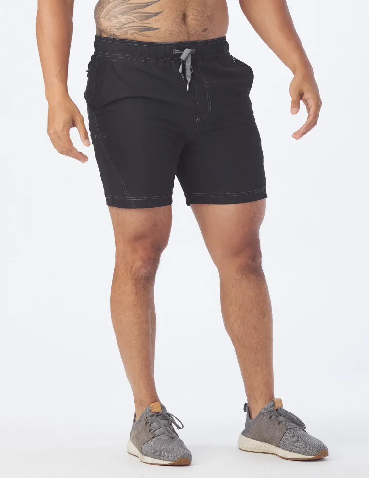 Versatility Short 5": Black w/ Liner
