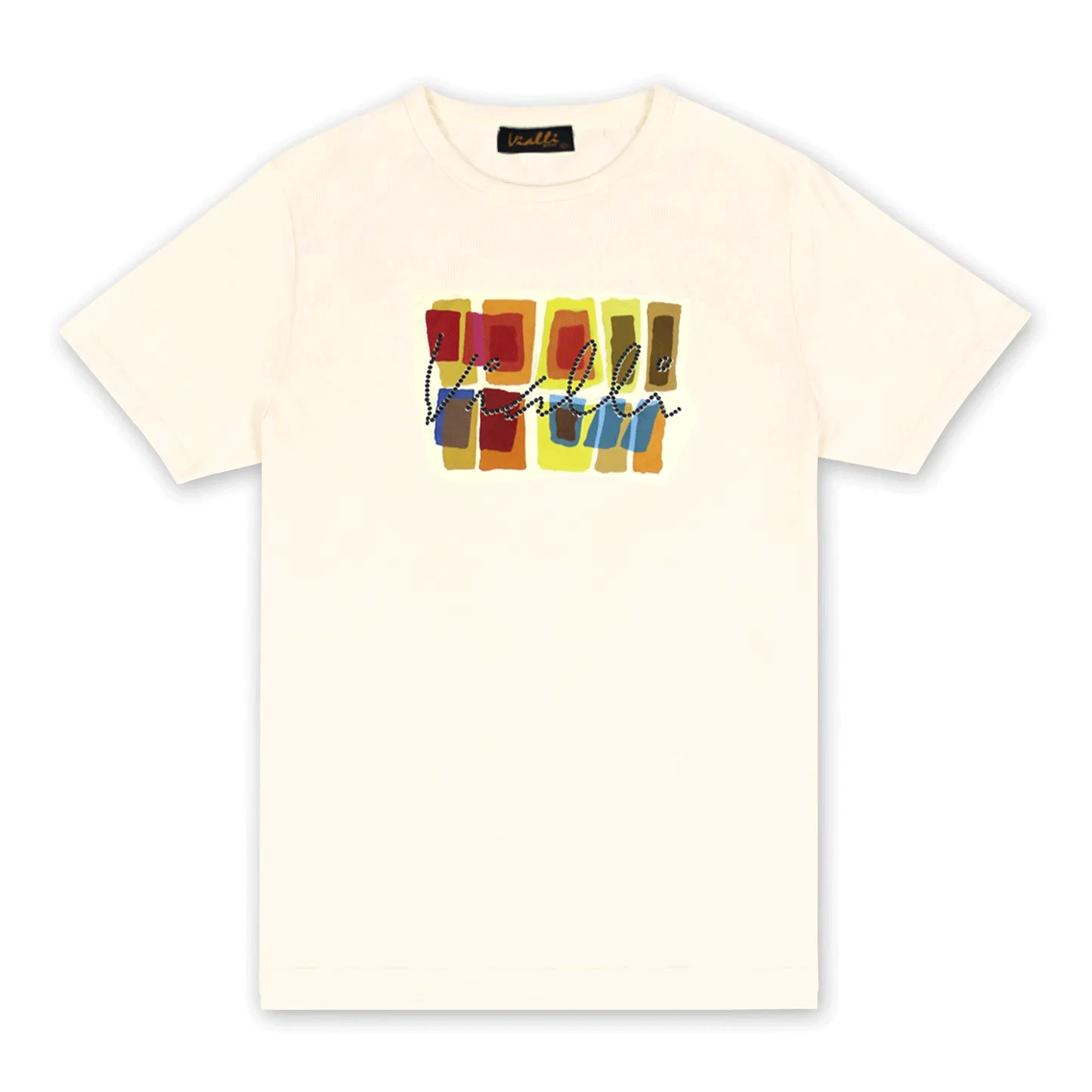 Vialli Cream Canto Canary T Shirt