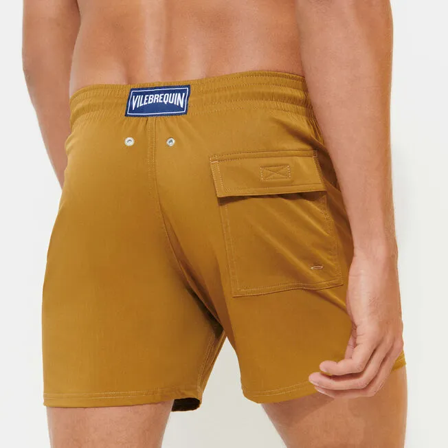 VILEBREQUIN Men Stretch Swim Shorts Solid