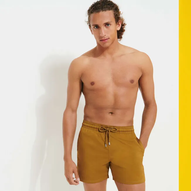 VILEBREQUIN Men Stretch Swim Shorts Solid