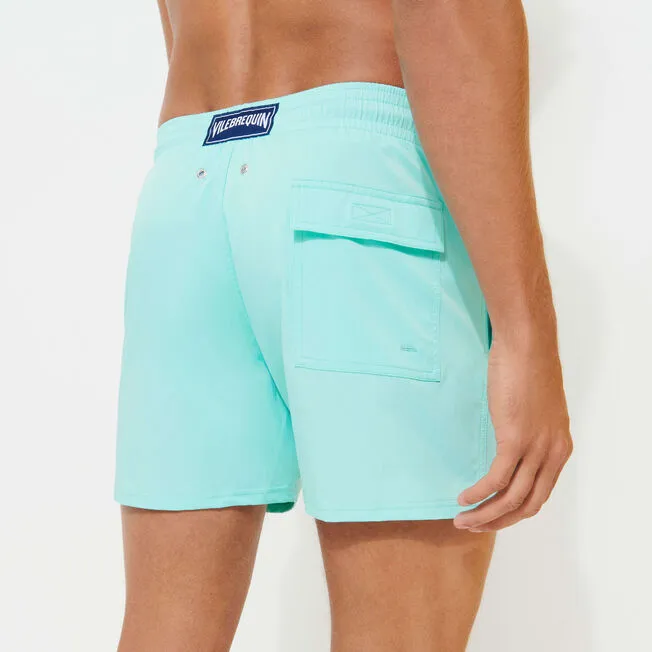 VILEBREQUIN Men Stretch Swim Shorts Solid