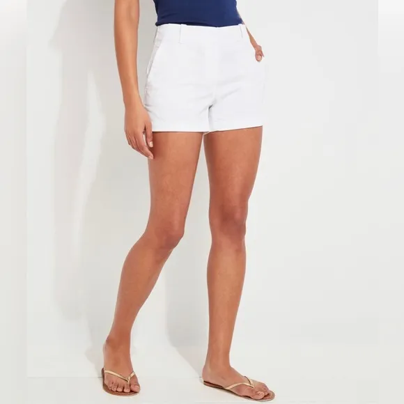 🐳Vineyard Vines Women’s 3 1/2 Everyday Short Seersucker Red Size 2🐳