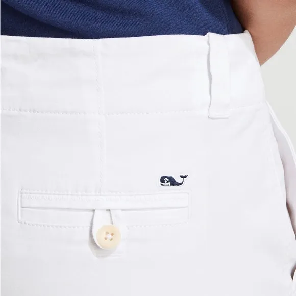 🐳Vineyard Vines Women’s 3 1/2 Everyday Short Seersucker Red Size 2🐳
