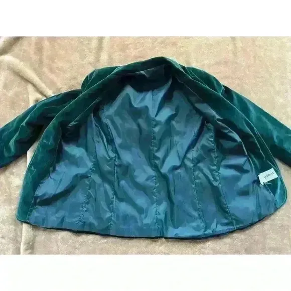 Vintage Peddlers Velour Jacket Blazer Size 11/12