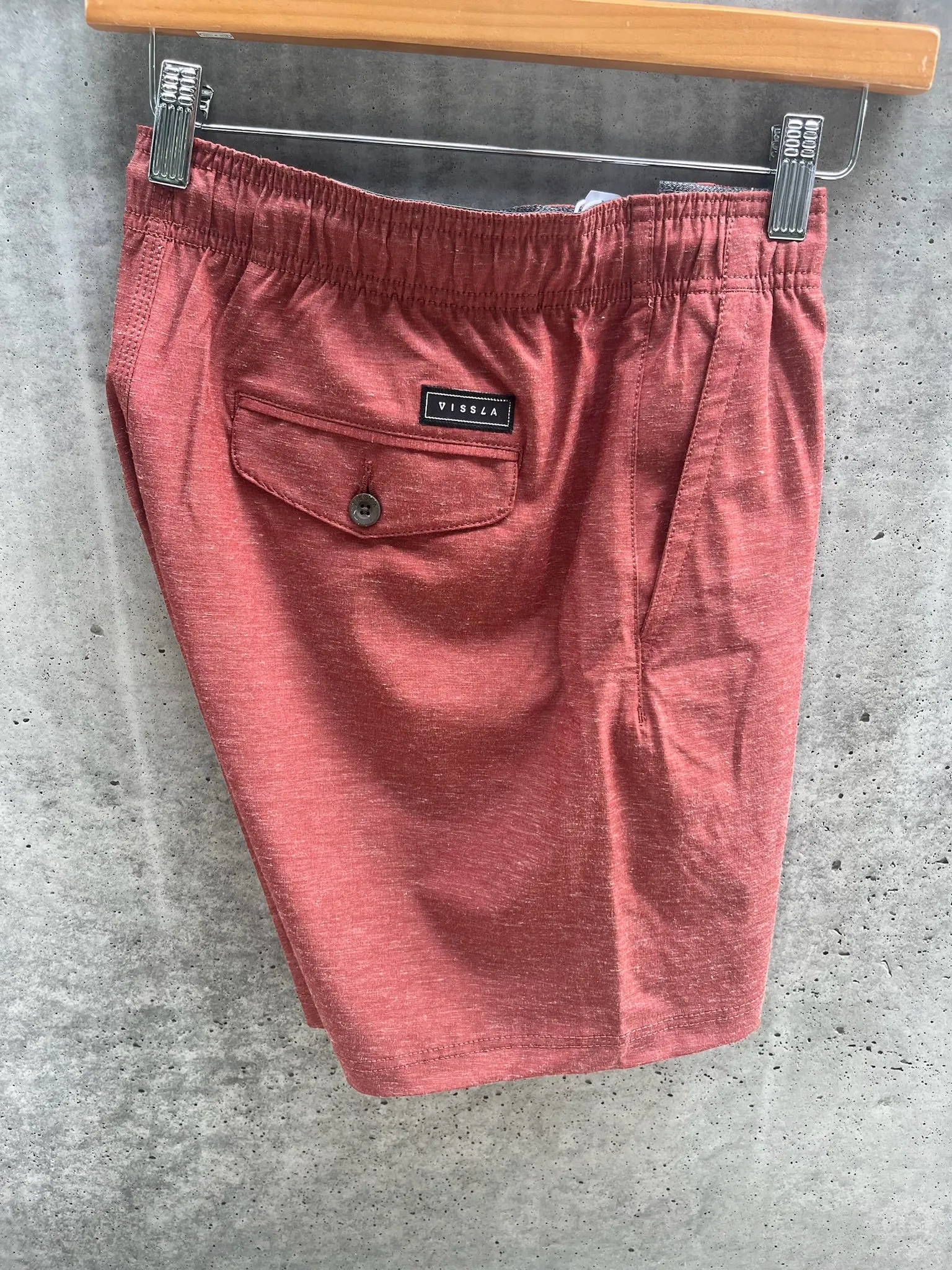 Vissla Hemp No See Ums Eco 18" Elastic Walkshort