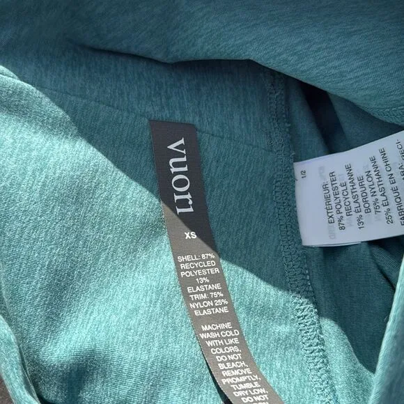 VUORI Clean Elevation Shorty Luna Heather XS NWT BIKE SHORT 6” inseam‎