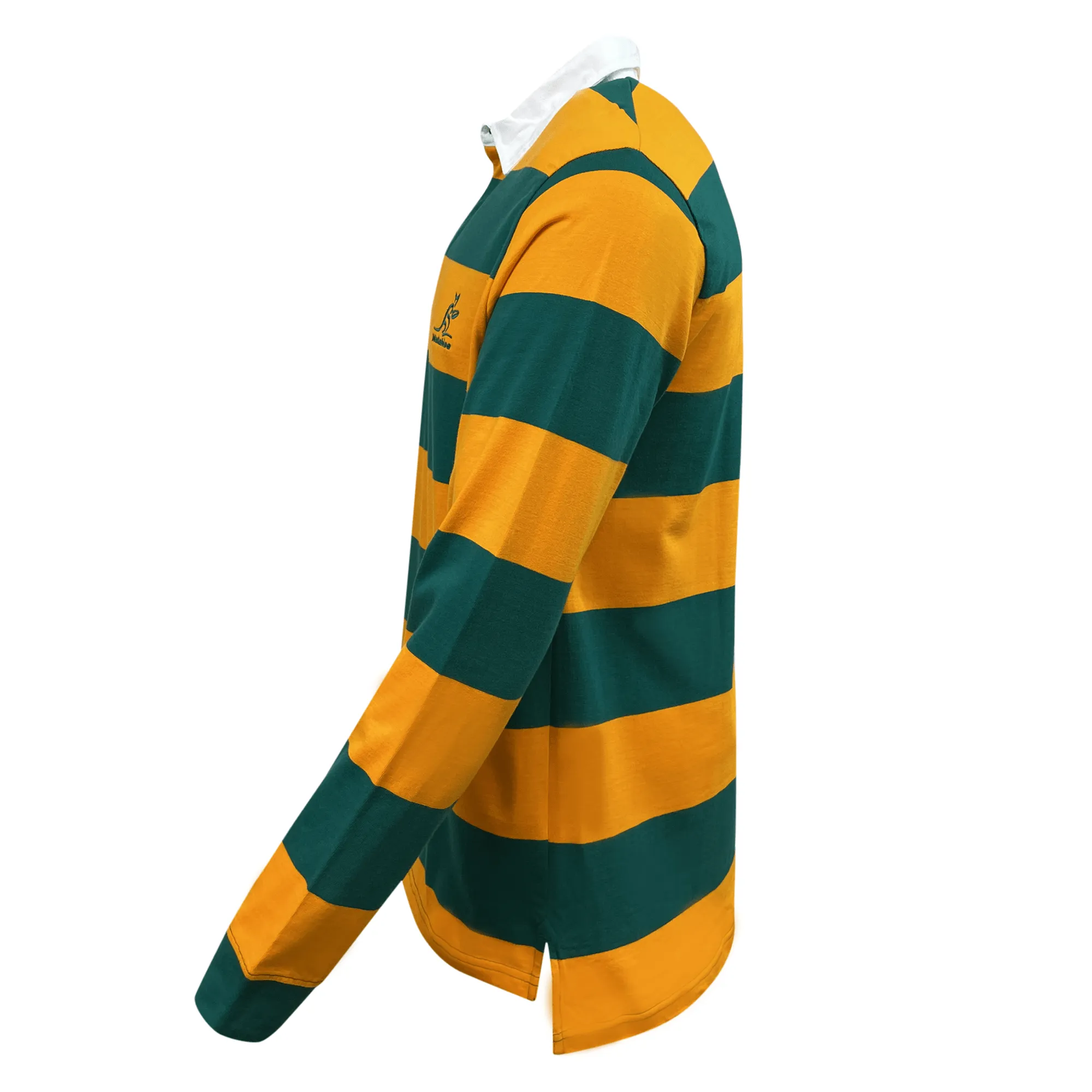 Wallabies Green/Gold Hooped Classic Jersey 23/24