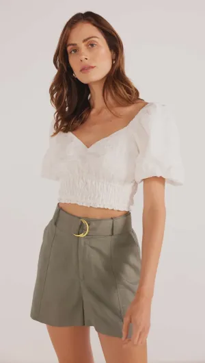 Willa Short in Khaki