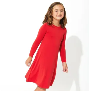 Winterberry Red Bamboo Dress
