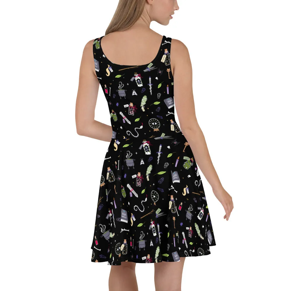 Witchcraft Skater Dress