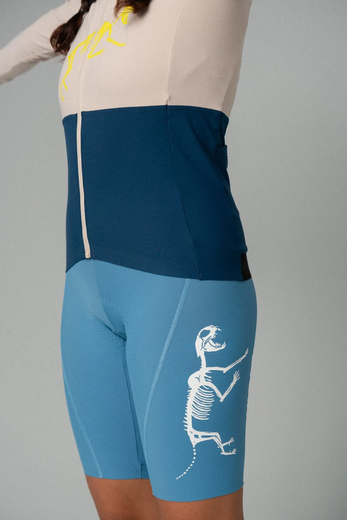 Women's über Pro Boney Bib Sky Blue