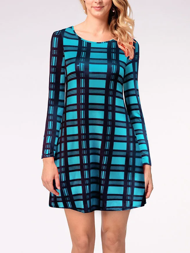 Women's Dresses Christmas Print Dresses