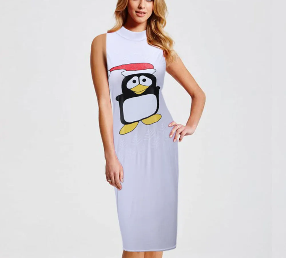 Women's Dresses Christmas Print Dresses