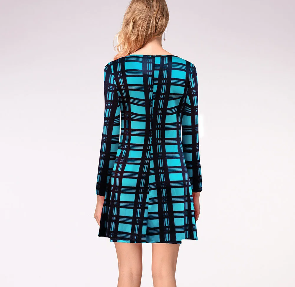 Women's Dresses Christmas Print Dresses