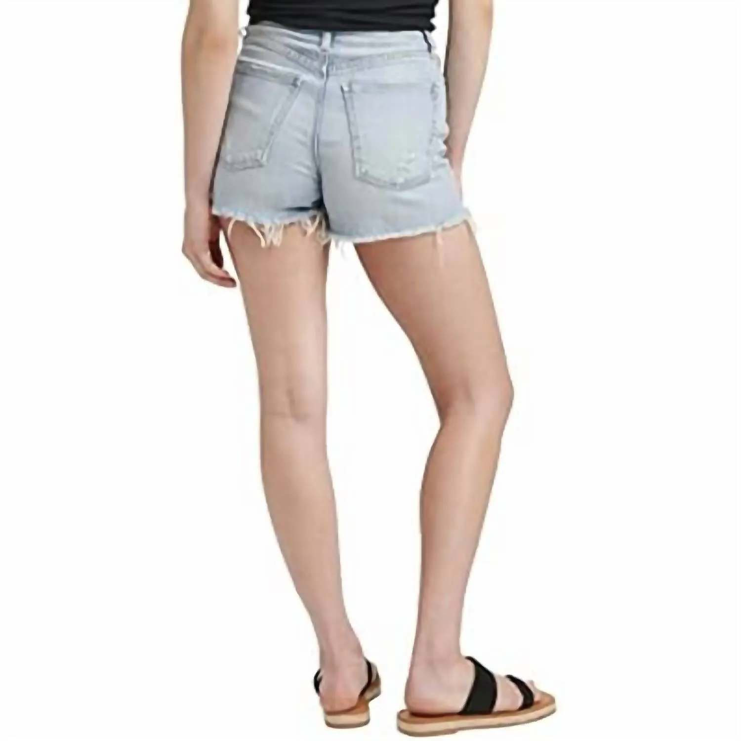 Women's Highly Desirable Short In Light Blue