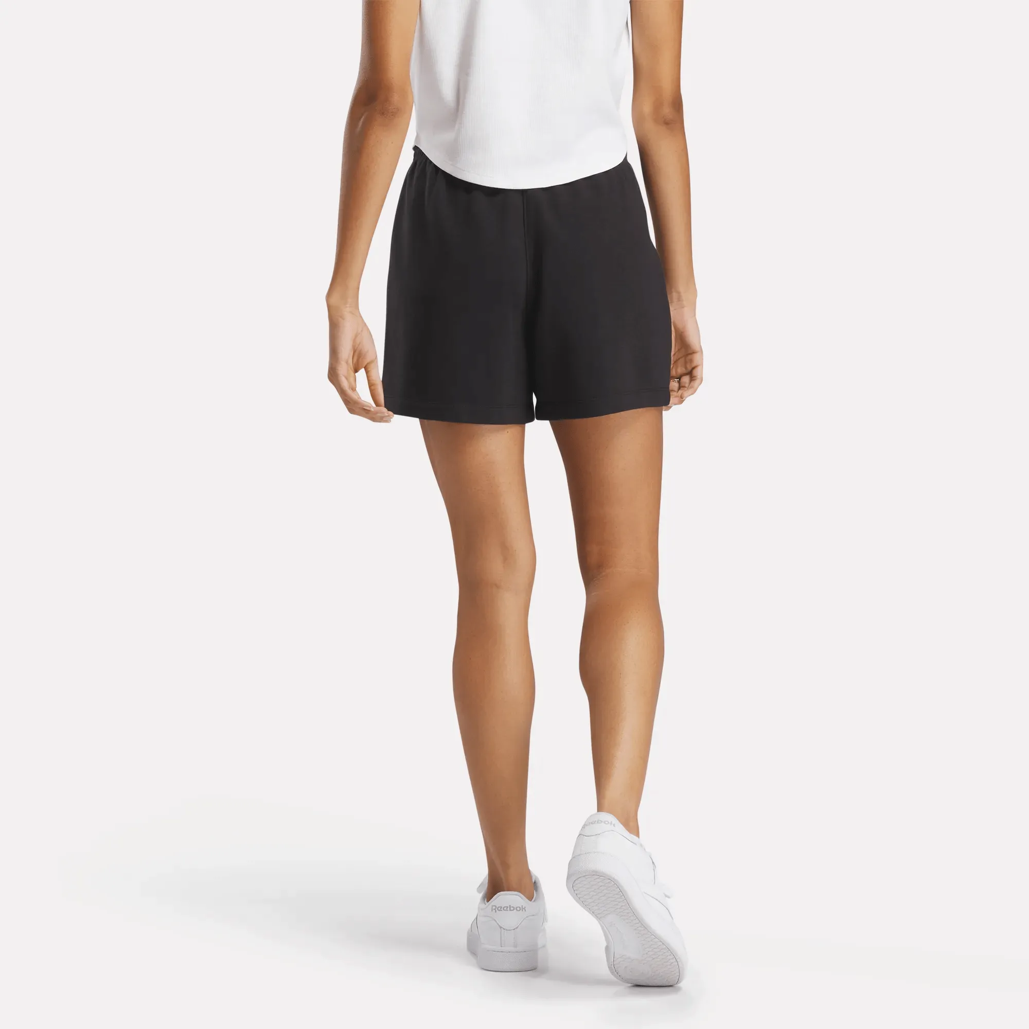 Women's Identity Small Logo French Terry Shorts 4"