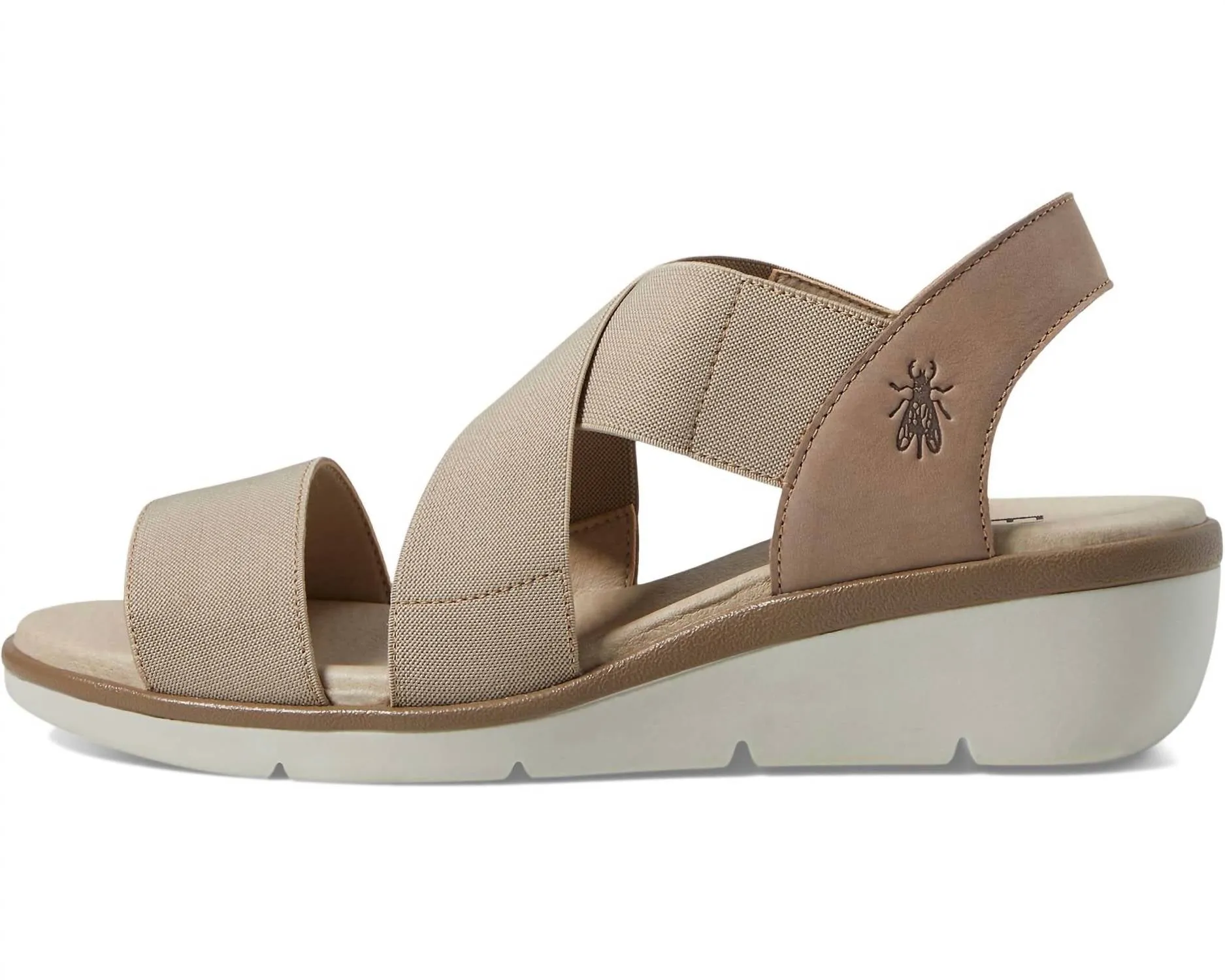 Women's Noli056Fly Wedge Heel Sandal In Taupe