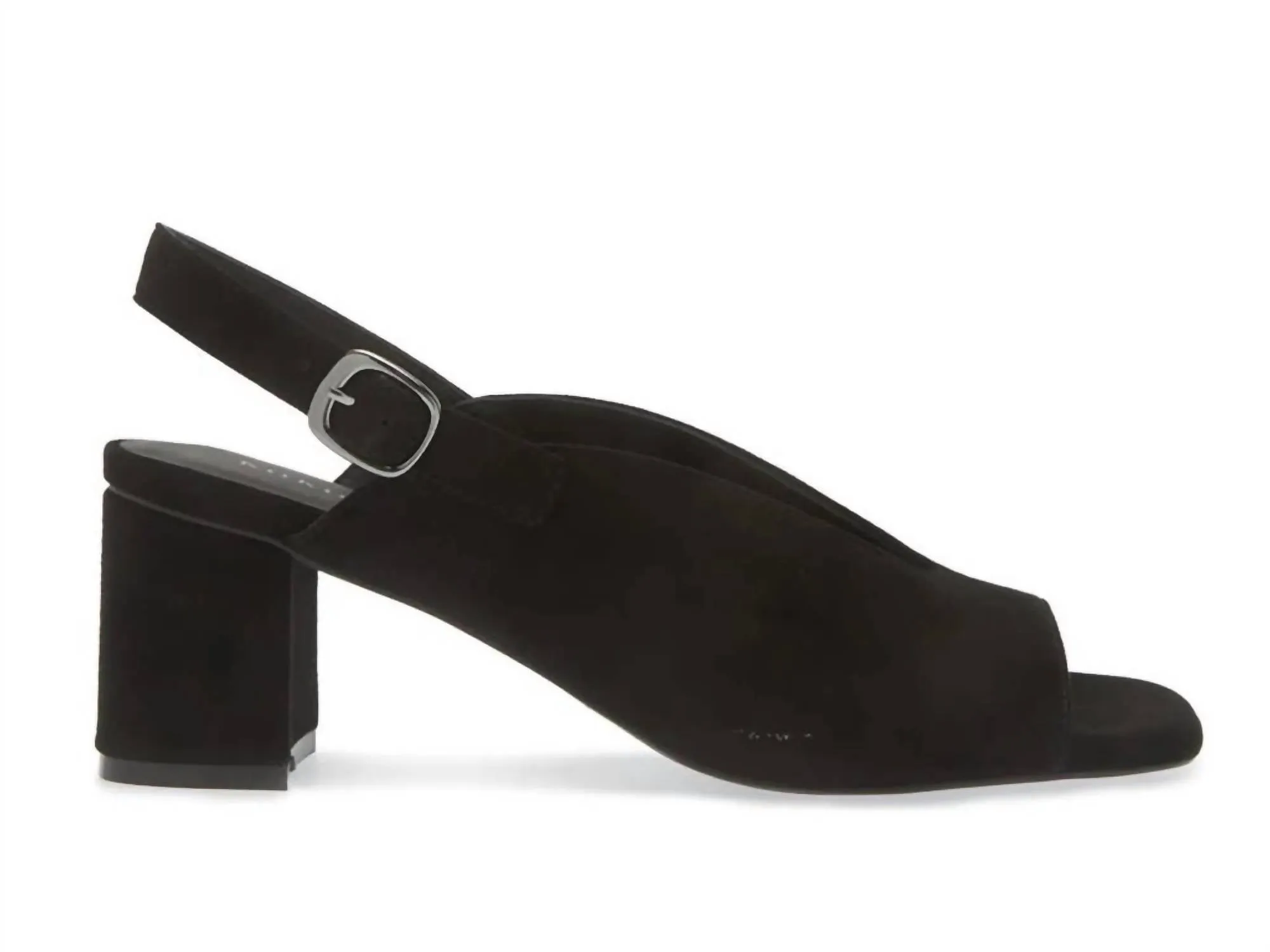 Women's Polina Suede Shoe In Black