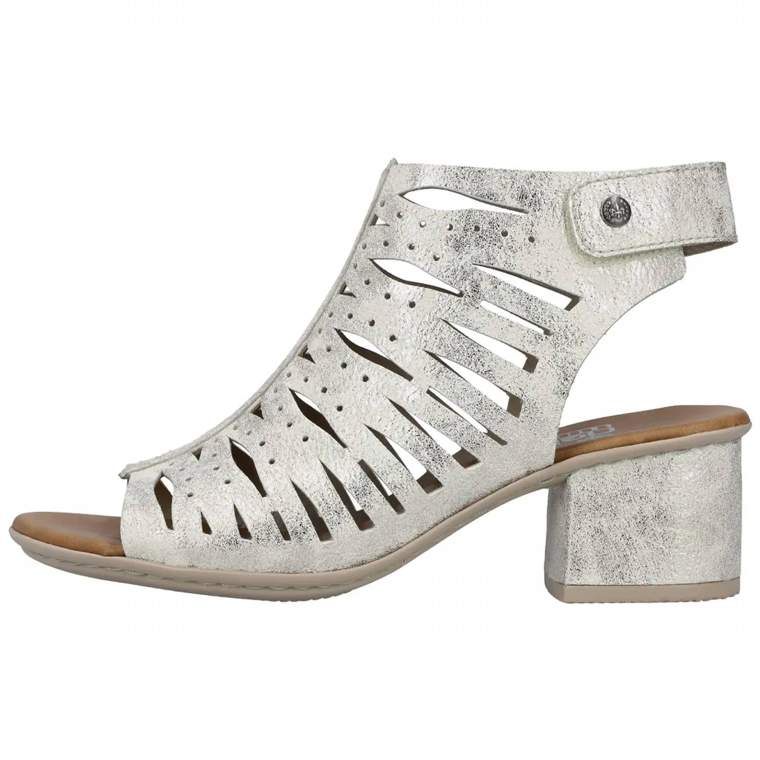Women's Vicky 76 Sandal In Beige/gold
